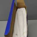 MIULEE Faux Linen Curtains 84 Inch Length 2 Panels Heathered White Semi Sheer Curtain with Back Tab Rod Pocket, Light Filtering Window Privacy Burlap Drapes for Living Room Bedroom 42W x 84L