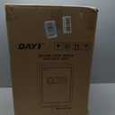 DAYI Safe Box, 3.0 Cubic Feet Home Safes with Fireproof Waterproof Bag, Security Safe for Money Cash Documents, Digital Keypad, Dual Alarm System, Removable Shelf - D-60