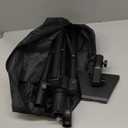 Starlink Mount Gen 3, Starlink Tripod Stand with Mount Adapter, Adjustable Height Starlink Tripod Mount Gen 3, 90 Tilt Angle Adjustment Starlink Antenna Pipe Adapter (Black)