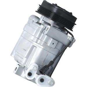 WFLNHB AC Compressor with Clutch 4 Grooves Replacement for Subaru Forester Impreza CO 11227C 73111FG000 73111FG001