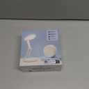 One Fire Cordless Desk Lamp,Dimmable Small Battery Powered Lights,3600mAh Rechargeable Wireless Table Lamp,Mini Lamp&Portable Light for Bed,Book Reading,Home for Small Spaces,Nail Light,Craft,Office (White)