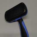 Swihauk Self Cleaning Slicker Brush - Skin Friendly Deshedding Grooming Tool for Dogs & Cats, Suitable for Shedding & Haired Pets, with Pet Supplies Accessories, Blue