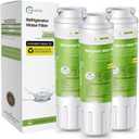 AQUALINK Replacement for EveryDrop Filter 4, Whirlpool UKF8001, 4396395, Maytag UKF8001AXX-200, UKF8001AXX-750, WD-F07, RWF0900A Refrigerator Water Filter, 3 Filters