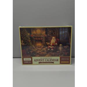 2024 Advent Calendar Puzzle-1008Pcs Christmas Advent Puzzle, Advent Calendar Family Games for Adults and Kids 2 Pack