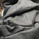 Gray carpet. Size: 144"×108"
