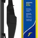 Goodyear Rear 12" Integral Rear Wiper Blade with Polymer Hard Shell Frame, Replacement Rear Window Wiper Blade for Integral Wiper Arms, Pack of 1