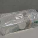 3 x 5 Inch Acrylic Index Card Holder Clear Index Card Box Note Card Organizer with 150 Ruled Lined Index Cards 30 Kraft Dividers A-Z Stickers 4 Divider for Holds 600 Cards Tabs Note Recipe Cards