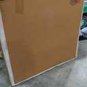 Signature Design by Ashley Isanti Modern Coffee Table with Marble Top, White & Light Brown