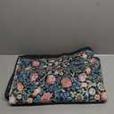 GarveeHome Indigo Blue Vintage Floral 2x6 Runner Rug Washable Kitchen Rugs Non Slip Boho Long Rug for Hallways Bedroom Entryway Bathroom Mat with Rubber Back