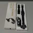 Health Fitness Tracker, Smart Watch with 24/7 Heart Rate and Blood Oxygen Monitor, Sleep Tracker with IP68 Waterproof, Activity Tracker Pedometer Step Counter for Women Men (Black)