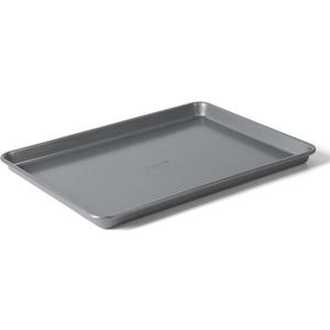 Calphalon Titan Steel Core PFA Free Nonstick 17 x 12 Cookie Sheet Baking Pan, Heavy Duty Reinforced Steel Bakeware for Even Heating, Oven Safe Baking Tray for Cookies