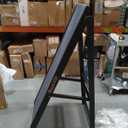 Dog Ramp for Bed, Adjustable Pet Ramps for Dog to Get on Bed, Non-Slip Rubber Surface - Folding Wooden Dog Ramp for Small/Large/Old Dogs, Adjustable up to 27.5 inch High Beds, Safety Railings