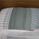 Andency Super King Comforter Set, Sage Green, 7 Pieces Bed in a Bag, Super King Plus