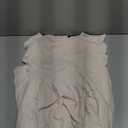 ZESICA Women's 2026 Summer Casual Flutter Short Sleeve Crew Neck Smocked Elastic Waist Tiered Midi Dress (XX-Large, Apricot)