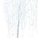 Good Tidings 4'H Willow Tree 192 LED Fairy Lights Cool White, 20% Twinkle