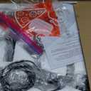 6-Light Black No Decorative Accents Shaded Circle Chandelier for Dining Room, Foyer with No Bulbs Included