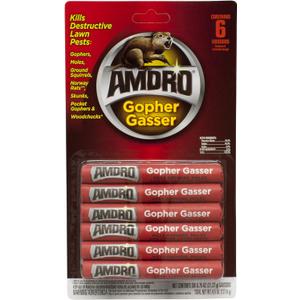 Amdro Gopher Gasser Sticks -1 Package (6 Sticks Total)