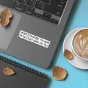 (3Pcs) I'm Not Responsible for What My Face Does When You Talk Sticker, Gifts Decorate Books, Waterproof Vinyl Sticker Decals for Books Laptops Phone Water Bottles Tumbler Cup Kindle 3x0.8 Inch