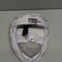 Field Hockey Face Mask Clear Force Transparent Penalty Corner Protection, White, Blue in Senior & Junior Size's