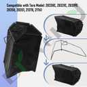 Braveboy 2 x 115-4664 Lawn Mower Grass Catcher Bag & 1 x 132-4483-03 Frame, Compatible with 22" Recycler Lawn Mower, Replaces 114-2639-03, 20339, 20361, 20361T