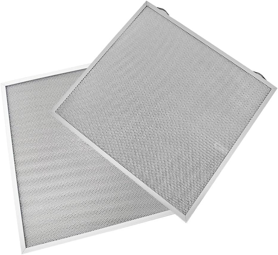 2 Pack S99010430-003 Range Hood Grease Filter Fit For Boran Nutone Range Hood AVSF136 BCSD136 BCSEK136 Series, 15-3/4" X 16-7/8" Stove Hood Vent Filter Replace 99010430-003 HPFA136