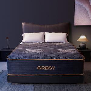 Hybrid Queen Mattress, 12 Inch Medium Firm Memory Foam Mattress for Pressure Relief, Pocket Springs, Motion Isolation, Edge Support, Cooling Bed Mattress in a Box, CertiPUR-US Certified