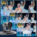 4K PTZ Camera 30X Optical Zoom with NDI|HX2, AI Auto-Tracking, HDMI/USB3.0/LAN/PoE – Long-Range Live Streaming Solution for Church, Worship & Conference