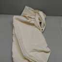 Canvas Laundry Bags with Handles & Rectangular Base, 20"Lx15"Wx27.6"H Extra Large Heavy Duty Laundry Basket Hamper Liner Replacement, Washable Canvas Drawstring Dirty Clothes Bag, Beige XL | Rectangular Base, 19.6"Lx15"Wx27.6"H