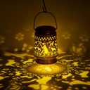 Styleonme Dog Lover Solar Light, Mother's Day Lantern Gift for Mom Grandma Women Sister, Hanging Image Dogs Lanterns, Yard Corridor Garden Decor, Thanksgiving Day, Birthday Gifts