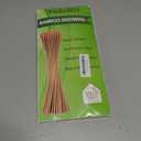 200 PCS Bamboo Skewers, 12 Inch Wooden Skewer for Appetizers, Fruit, Kebabs, Grilling Barbecue, Mini Burger, Sausage, Cocktail Picks for Drinks, Long Toothpicks, Food Sticks Natural, Kitchen Gadget