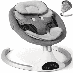 Baby Swing For Infants , Baby Auto Swing, Gray