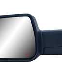 Replacement Driver Left Side Door Mirror Power and Heated with Blind Spot Glass Textured Back Cover for RAM 1500 from 2019 to 2024