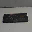 MZOO Luxury Sleep Eye Mask for Side Sleeper Men Women, Zero Eye Pressure 3D Sleeping Mask, Light Blocking Patented Design Night Blindfold, Soft Eye Shade Cover for Travel, Black