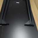 Grandder 40 inch Computer Desk, Small Home Office Desk Study Writing Kid Table, Simple PC Gaming Desk, Adjustable Feet, Black