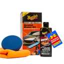 Meguiars Quik Scratch Eraser Kit, Car Scratch Remover for Fixing Surface Blemishes, Includes ScratchX, Drill-Mounted Pad, and Microfiber Towel, Great Car Gifts for Men and Women