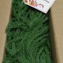 Senjie Christmas Garland Norfolk Pine Garland Real Touch Artificial Greenery Garland for Mantle Fireplace Table Indoor Outdoor Holiday Decortions 5FT 2PCS