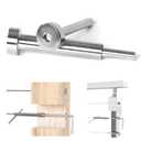 [Patent] Muzata 80 Pack 1/8" Invisible Cable Railing Hardware Kit 40Pair Tensioner and Terminal for 2"x2" 4"x4" Wood Metal Post T316 Stainless Steel Deck Cable Railing System CR26