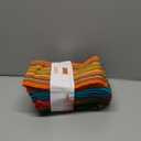 THREAD SPREAD Kitchen Dish Towels, 100% Cotton Salsa Towels, Set of 12 (16x28 Inches), Multi Purpose Cooking Drying Restaurant Bar Cleaning Cloth Napkin, Highly Absorbent, Lint Free (Red & Orange)