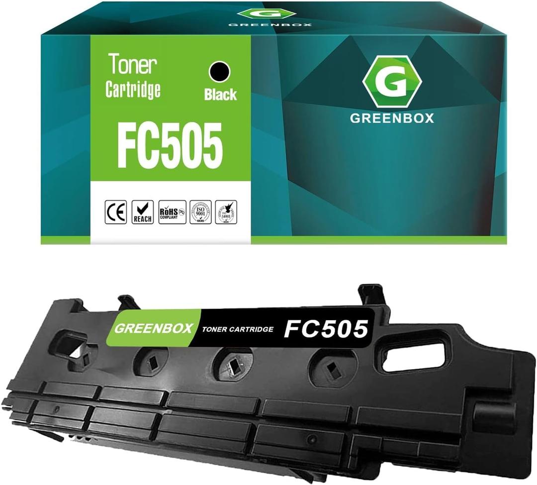 GREENBOX Compatible TB-FC505 TBFC505 Waste Toner Container Replacement for E-Studio 2505AC 2515AC 2555C 3005AC 3015AC 3055C 3505AC 3508A 3515AC 3555C 4505AC 4515AC 4555C Tray Printer