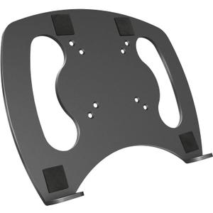 Laptop Tray Steel Notebook Holder for Monitor VESA Mount Stand Fits VESA 100x100 mm Mounting Holes with M4 Screws, 22lbs Capacity with Vented Cooling Platform