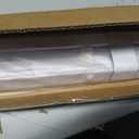 LazBlinds Cordless 1" Vinyl Mini Blinds for Indoor Windows - Light Filtering Horizontal Window Blinds & Shades, 35" W x 64" H, White