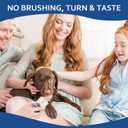 Dental Gels for Dogs, Turn & Taste Dog Toothpaste, Dog Dental Care, Continually Freshens Breath for 24 Hours, Delicious Flavors Like Chicken, No Brush Toothpaste for Dogs