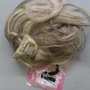Sunny Blonde Hair Extensions 18 Inch Wire Hair Extensions Ash Blonde Highlights Light Blonde Secret Hair Extensions Invisible Human Hair Extensions Fish Line Hair Extensions 80G
