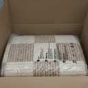 LIVEBOX 9x12 Area Rugs for Living Room, Checkered Non-Slip Washable Rugs, Farmhouse Neutral Classic Geometric Large Boys Area Rug for Bedroom, Carpet for Living Dining Room Office(Brown,9'x12')