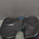 Everlasting Comfort Doctor Recommended Memory Foam Seat Cushion for Office Chairs & Car - Ergonomic Office Desk Accessories - Cushions for Tailbone Pain Relief, Sciatica (Black, Large)