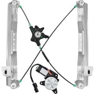 Front Driver Side Power Window Regulator with Motor (6 Pins) Fit for 2008-2016 Town & Country, 2008-2020 Dodge Grand Caravan, 2012-2015 Ram C/V, 748-508
