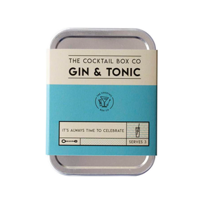 The Cocktail Box Co Gin Tonic Kit - Make Premium Hand Crafted Cocktails Gifts for Him or Her - 1 Kit