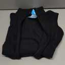 MAGCOMSEN Women's Fleece Vest Outerwear Sleeveless Lightweight Zip Jackets Warm Soft Vests with Zipper Pockets (Medium, Black)