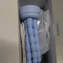 Gaiatop Mini Portable Stroller Fan, Battery Operated Small Clip on, Detachable 3 Speed Rechargeable, 360° Rotate Flexible Tripod Better Cooling for Car Seat Crib Treadmill Travel, Blue