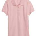 GAP Girls Uniform Polo Shirt, Light Shell Pink, X-Large US